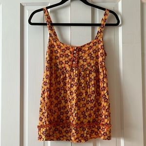 Lucky Brand Floral Tank Top